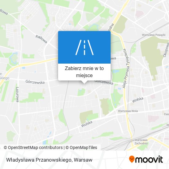 Mapa Władysława Przanowskiego