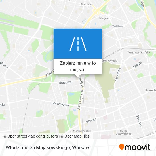 Mapa Włodzimierza Majakowskiego