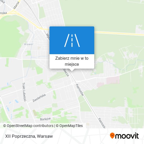 Mapa XII Poprzeczna