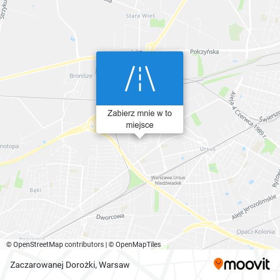 Mapa Zaczarowanej Dorożki