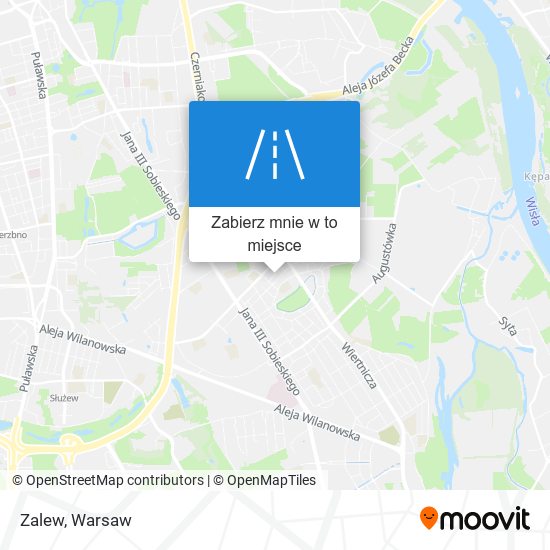 Mapa Zalew