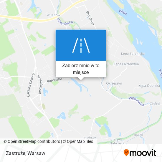 Mapa Zastruże