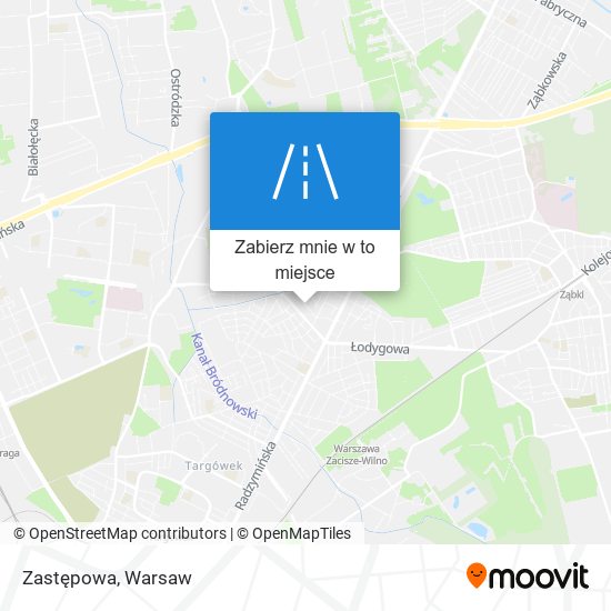 Mapa Zastępowa