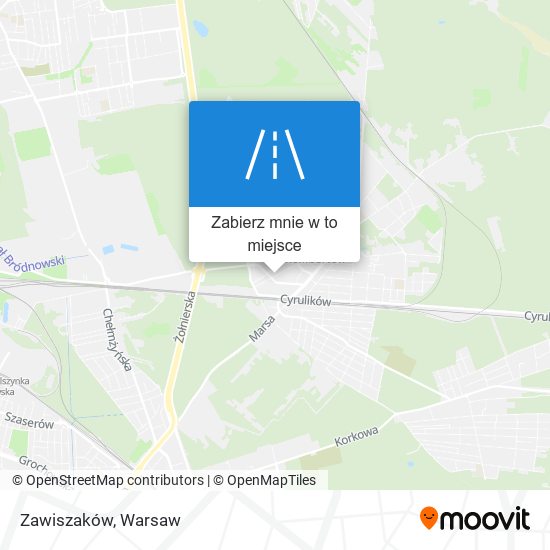 Mapa Zawiszaków