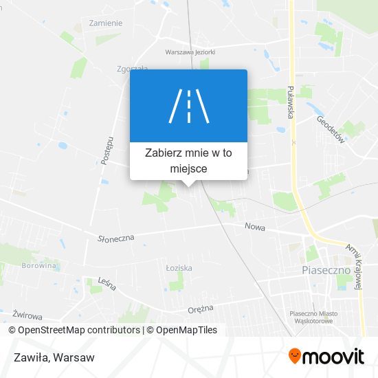 Mapa Zawiła