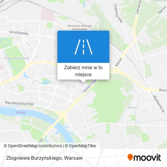 Mapa Zbigniewa Burzyńskiego