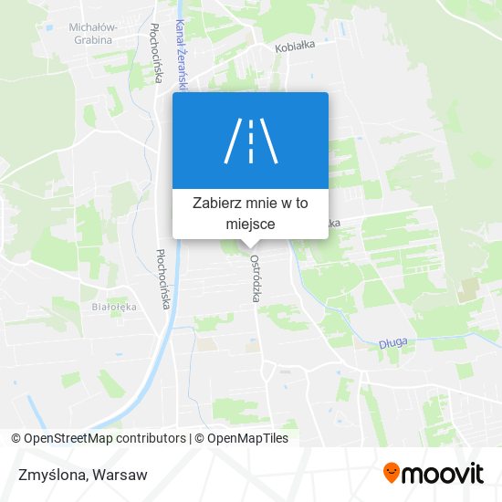 Mapa Zmyślona