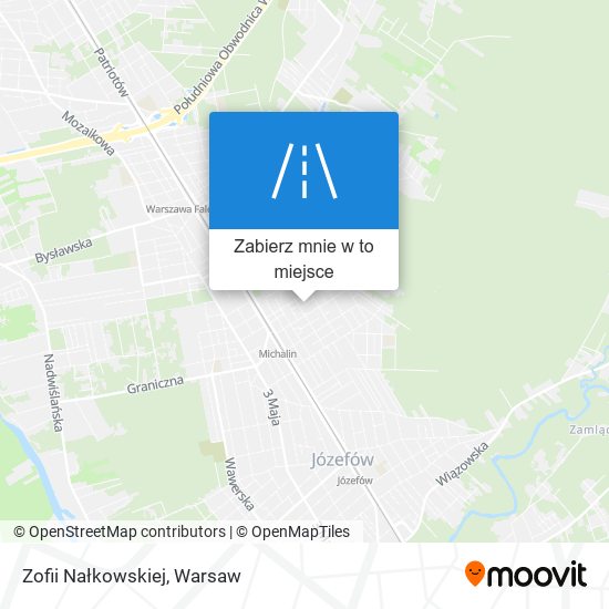 Mapa Zofii Nałkowskiej