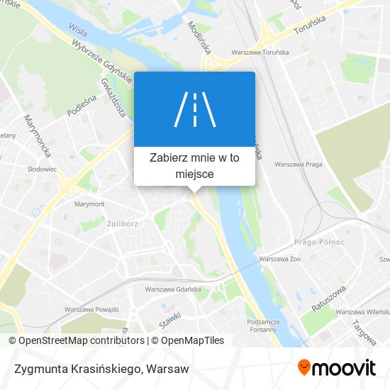 Mapa Zygmunta Krasińskiego