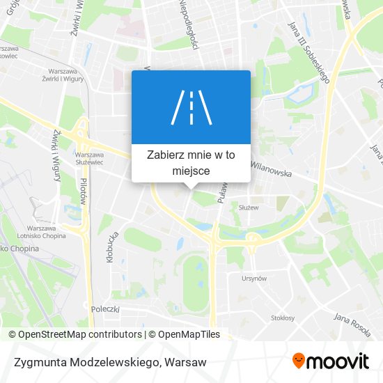 Mapa Zygmunta Modzelewskiego