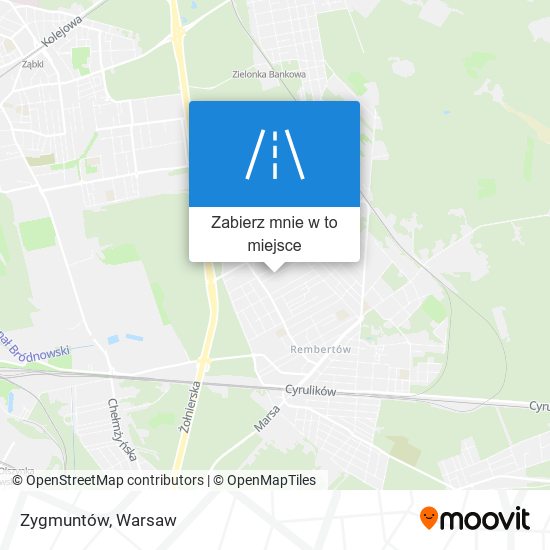 Mapa Zygmuntów