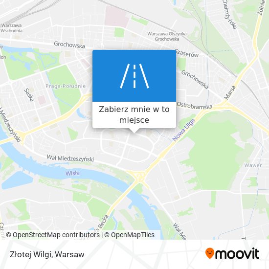 Mapa Złotej Wilgi