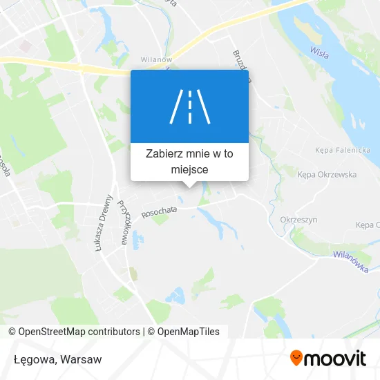 Mapa Łęgowa