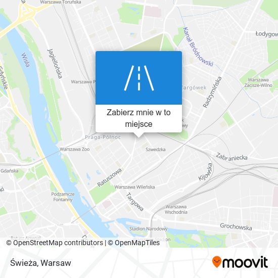 Mapa Świeża