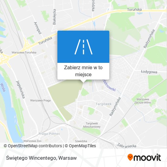 Mapa Świętego Wincentego