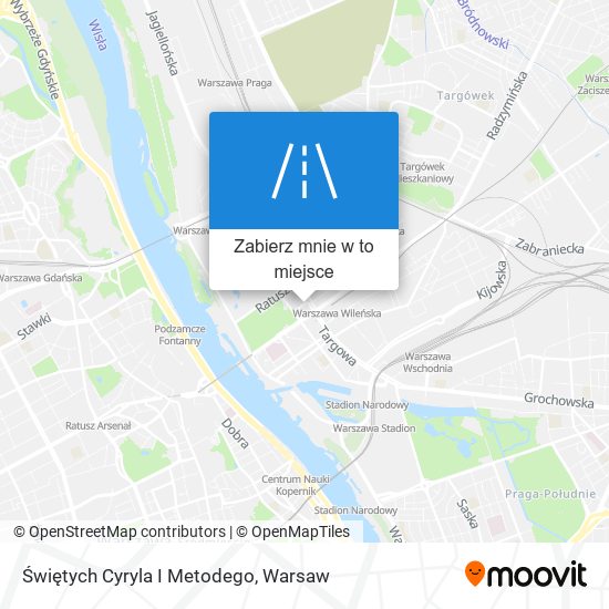 Mapa Świętych Cyryla I Metodego