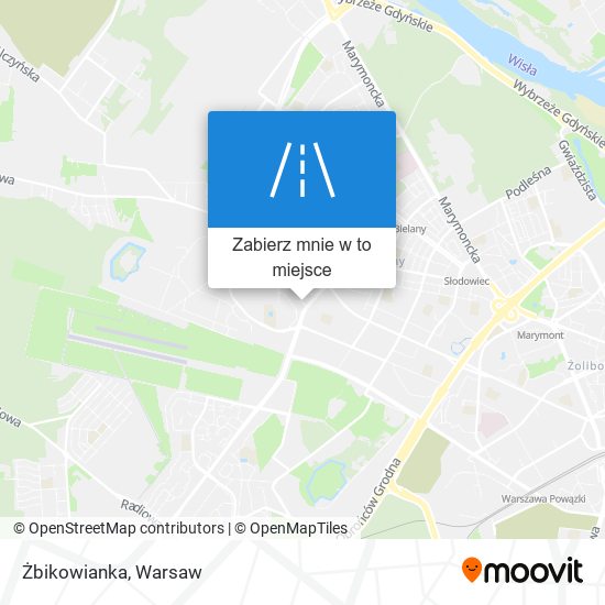 Mapa Żbikowianka