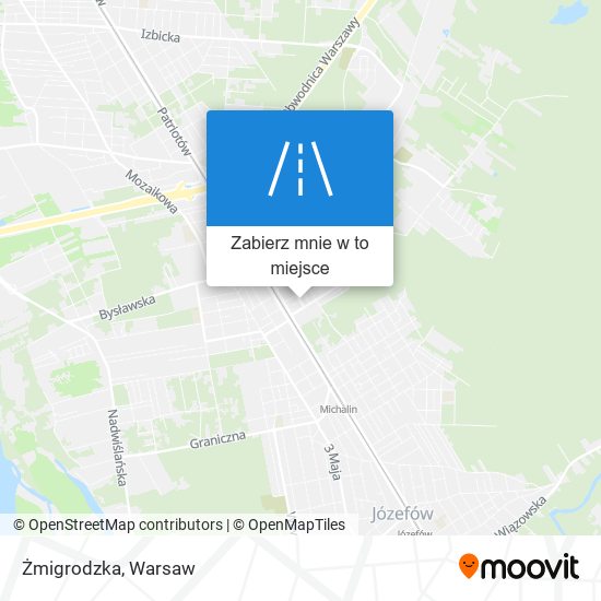 Mapa Żmigrodzka