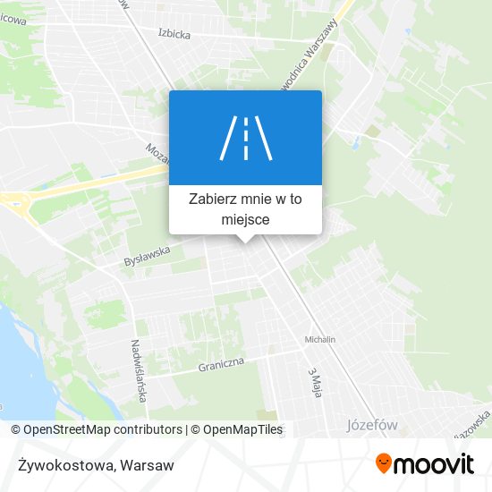 Mapa Żywokostowa