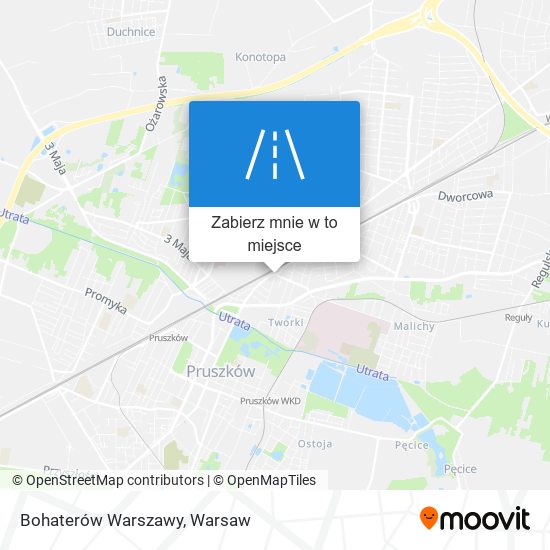 Mapa Bohaterów Warszawy