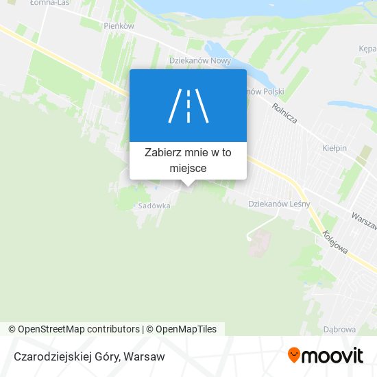 Mapa Czarodziejskiej Góry