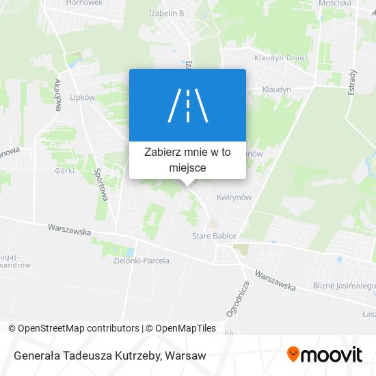 Mapa Generała Tadeusza Kutrzeby