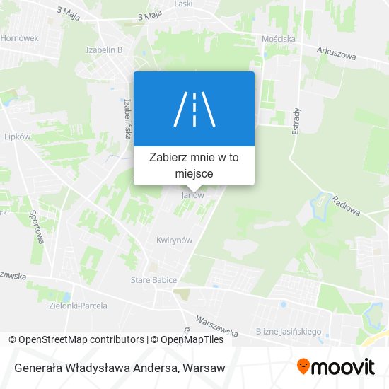 Mapa Generała Władysława Andersa