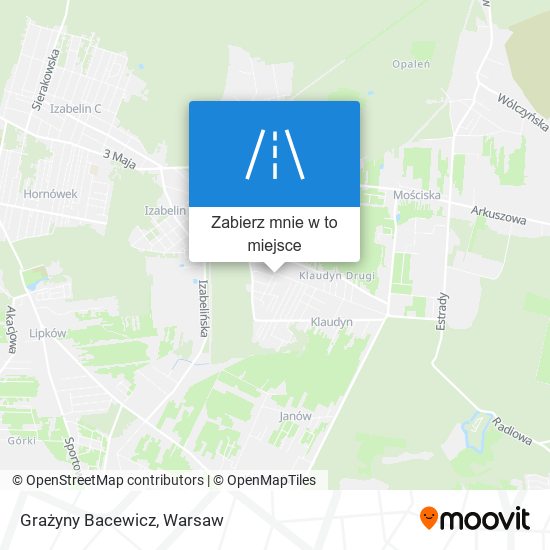 Mapa Grażyny Bacewicz