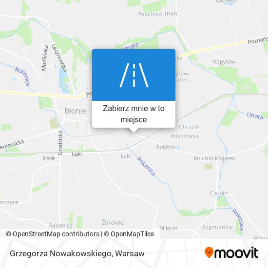 Mapa Grzegorza Nowakowskiego