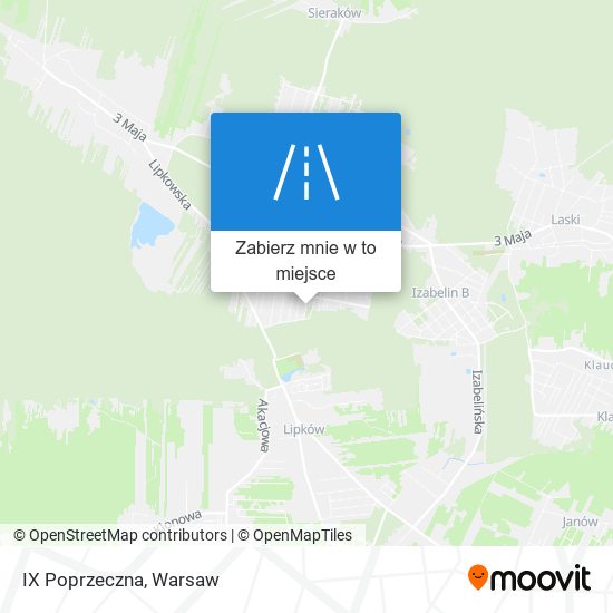 Mapa IX Poprzeczna