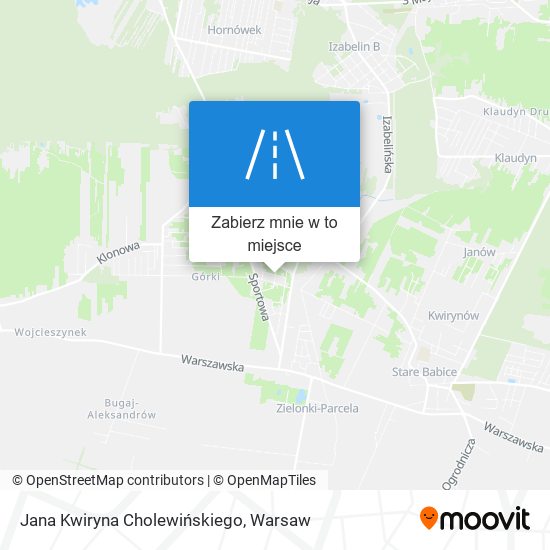 Mapa Jana Kwiryna Cholewińskiego