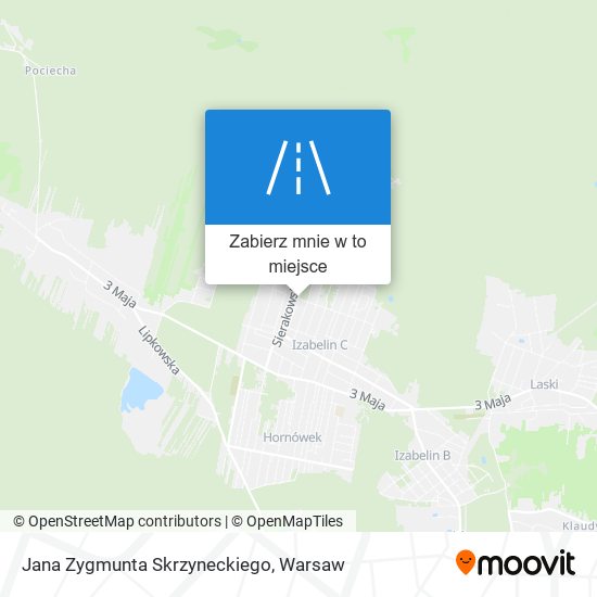 Mapa Jana Zygmunta Skrzyneckiego