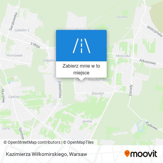 Mapa Kazimierza Wiłkomirskiego