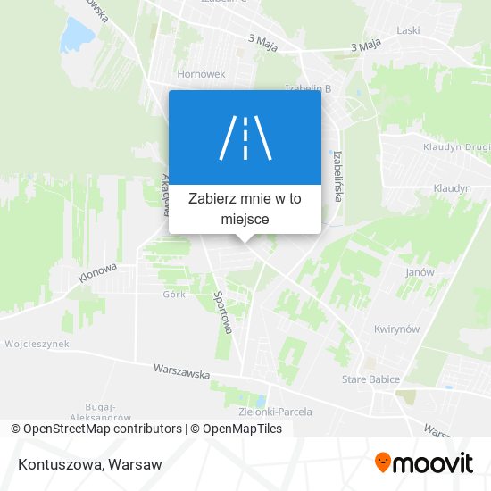 Mapa Kontuszowa