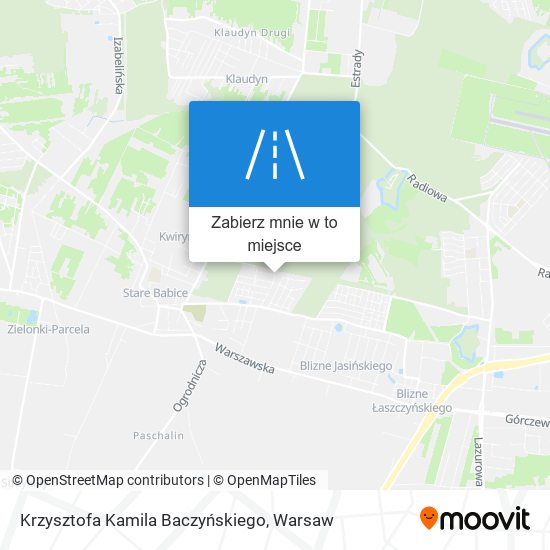 Mapa Krzysztofa Kamila Baczyńskiego