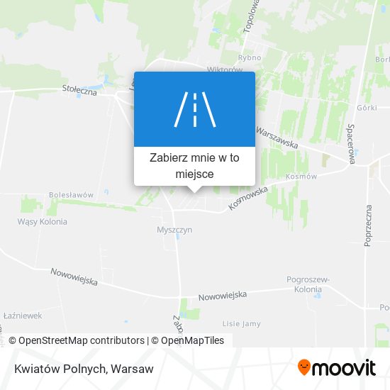 Mapa Kwiatów Polnych