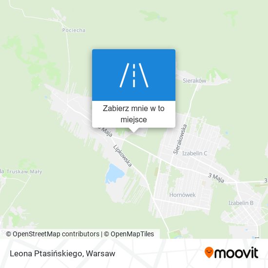 Mapa Leona Ptasińskiego