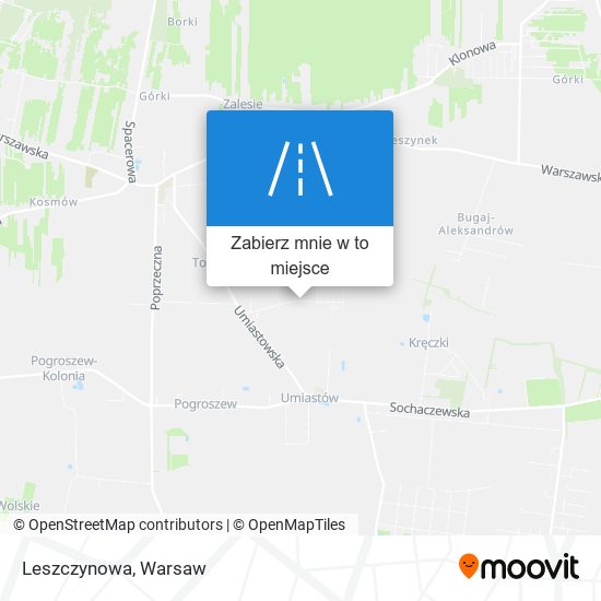 Mapa Leszczynowa