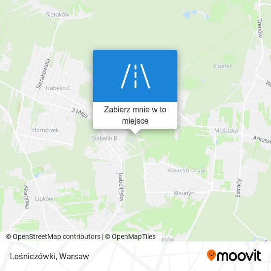 Mapa Leśniczówki