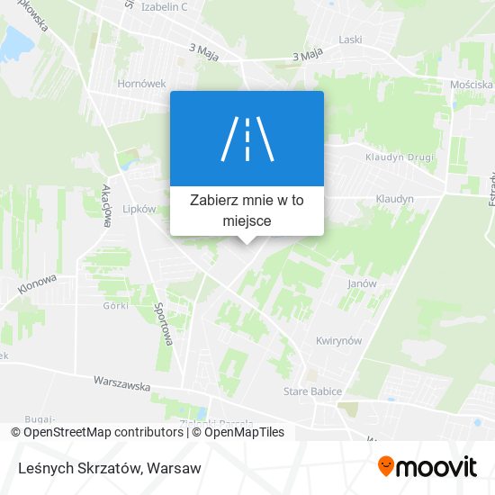 Mapa Leśnych Skrzatów