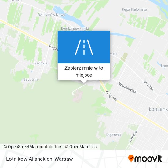 Mapa Lotników Alianckich