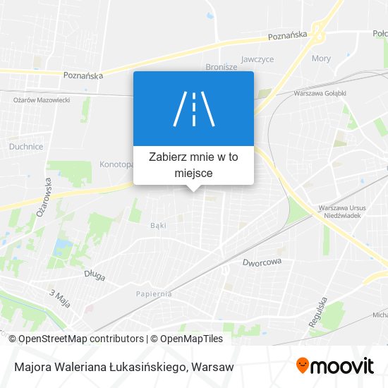 Mapa Majora Waleriana Łukasińskiego