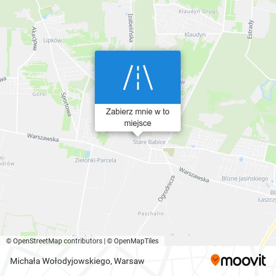 Mapa Michała Wołodyjowskiego