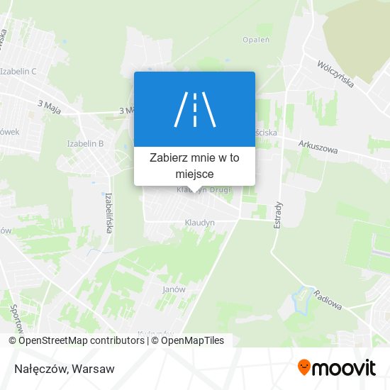 Mapa Nałęczów