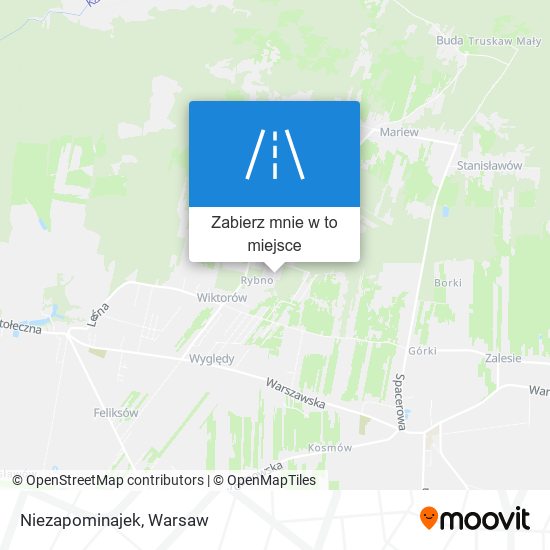 Mapa Niezapominajek