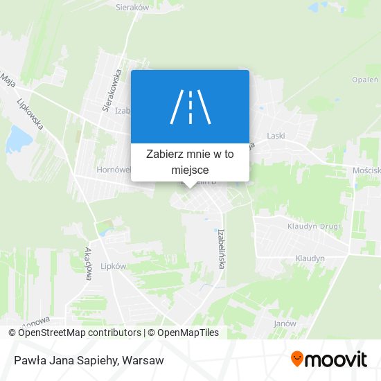 Mapa Pawła Jana Sapiehy