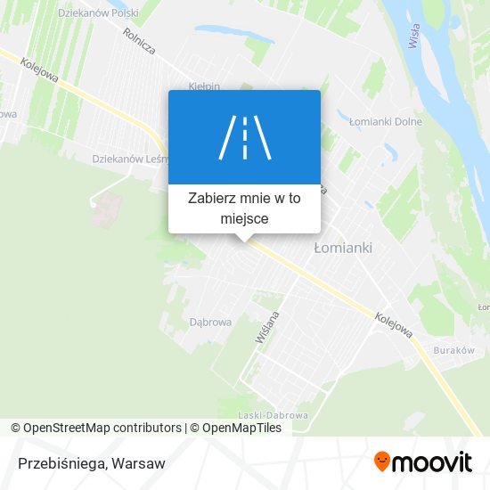 Mapa Przebiśniega