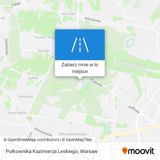 Mapa Pułkownika Kazimierza Leskiego