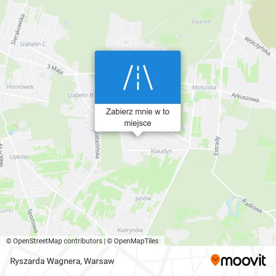 Mapa Ryszarda Wagnera