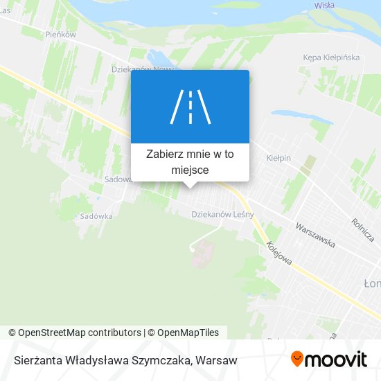 Mapa Sierżanta Władysława Szymczaka